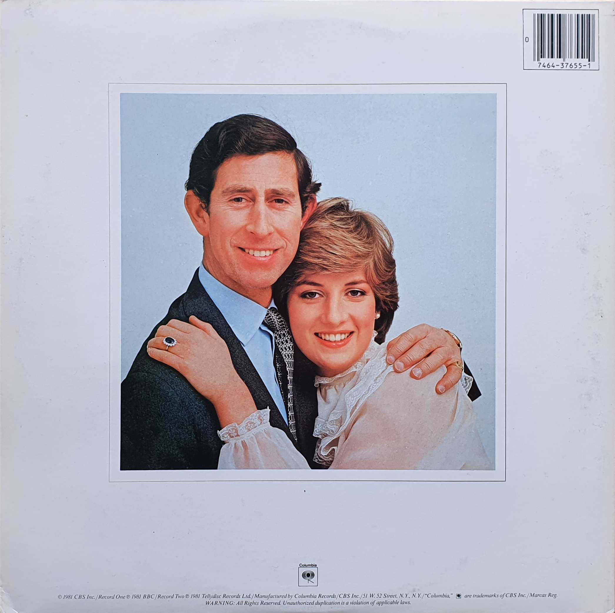 Picture of C2 37655 The royal wedding - Prince Charles / Diana Spencer by artist Various from the BBC records and Tapes library